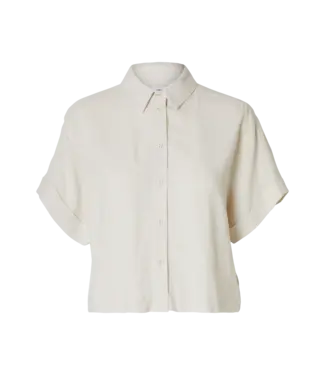 Selected Viva SS Cropped Sun Shirt Noos