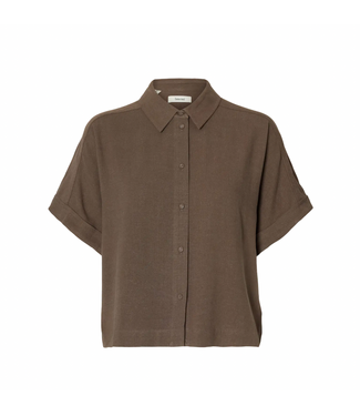 Selected Viva SS Cropped Sun Shirt Noos