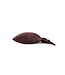 HKliving Ruffle cushion Chestnut