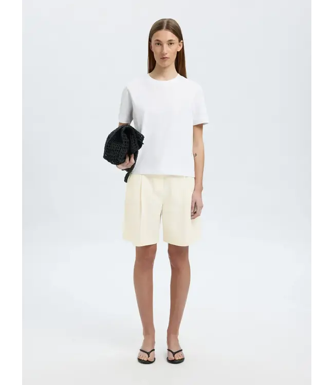 Selected Mette HW Jacquard Shorts / Size 40