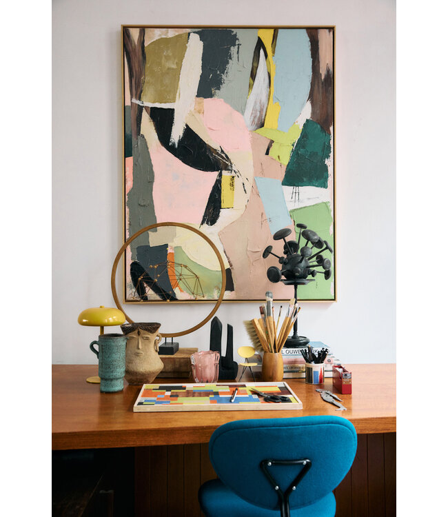 HKliving Framed artwork, "Colour Cult" (103x133cm)