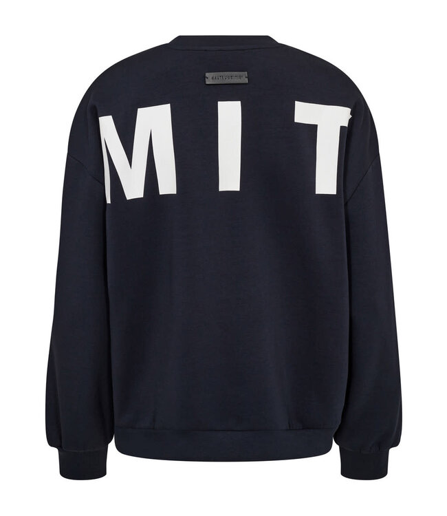 Haute L'Amitié Maxi Split Logo Sweat