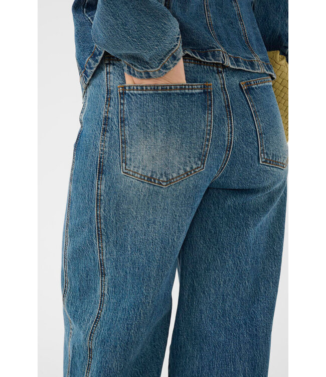 Gestuz Melu HW barrel jeans