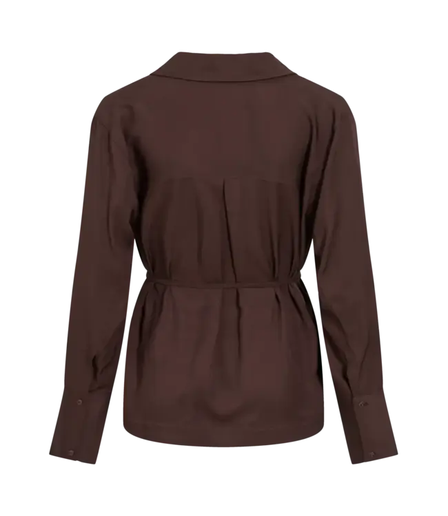 Rouge Edit Tonia L/S oversized resort collar