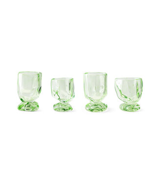 HKliving Glasses, Peridot Nienke Sikkema for HKLIVING, set of 4