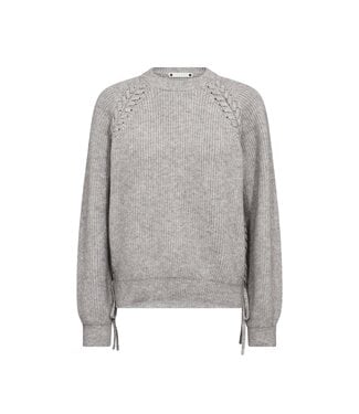Co’Couture Row braid string knit