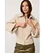Co’Couture Row zip knit cardigan