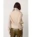 Co’Couture Row zip knit cardigan