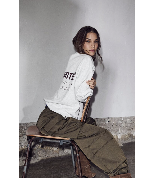 Haute L'Amitié Back Print Studio Sweat