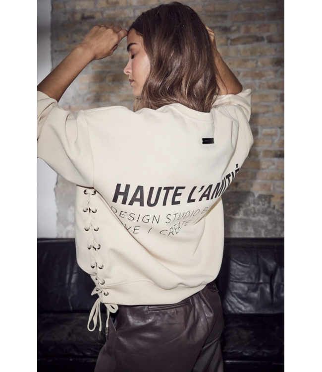 Haute L'Amitié New Studio Tie sweat