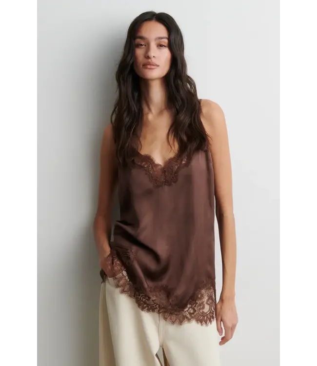 Second Female Laceria Lace Strap Top