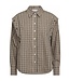 Haute L'Amitié Ruby Check Button Sleeve Shirt
