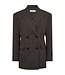 Haute L'Amitié Waist Fit Check Blazer