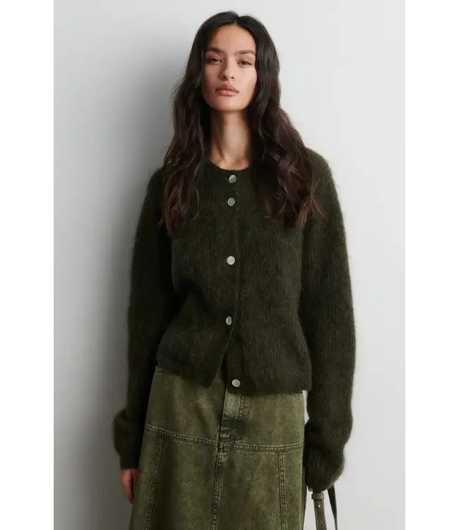 Second Female Andrea Knit Rib  Cardigan
