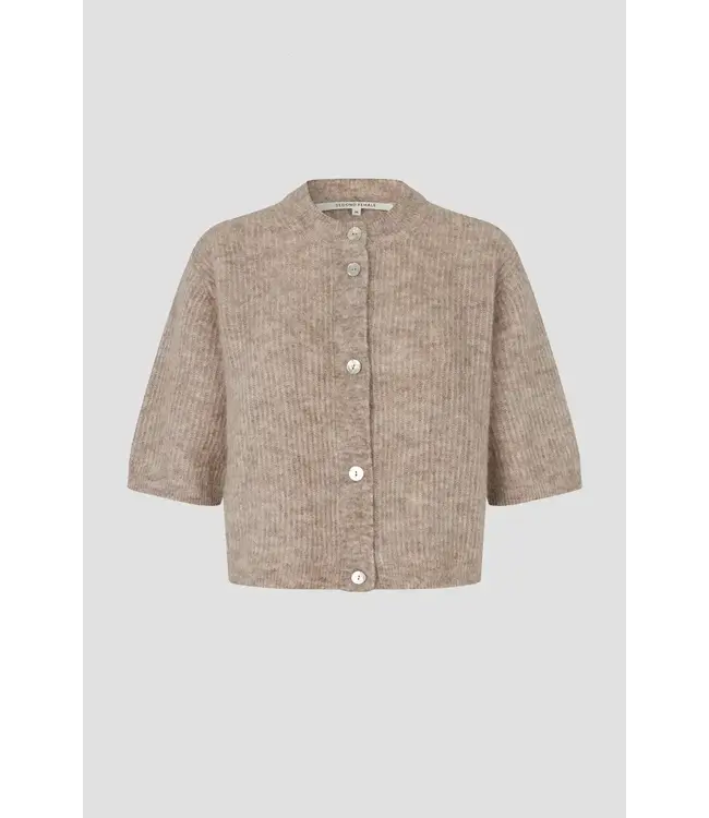 Second Female Andrea Knit Rib Cardigan