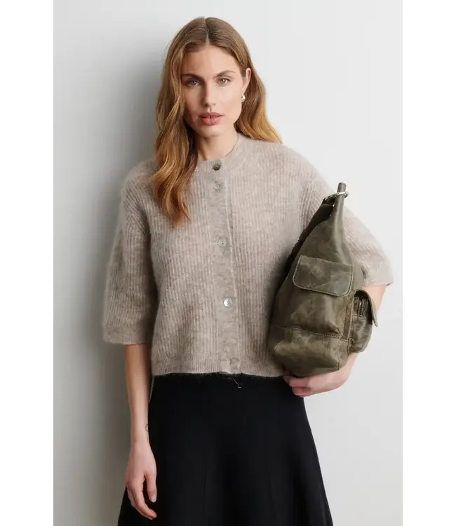 Second Female Andrea Knit Rib Cardigan