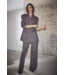 Haute L'Amitié Waist Fit Check Blazer