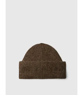 Selected Lulu Wool Blend Knit Beanie NOOS