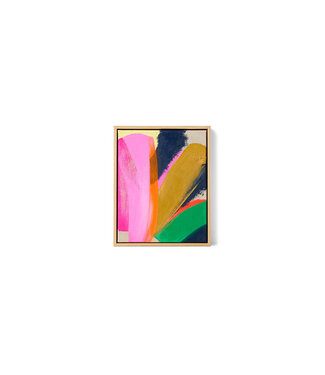 HKliving Framed artwork, bright lights (25x31cm)