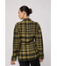 Co’Couture KyelCC Check Tie Pleat Shirt