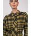 Co’Couture KyelCC Check Tie Pleat Shirt