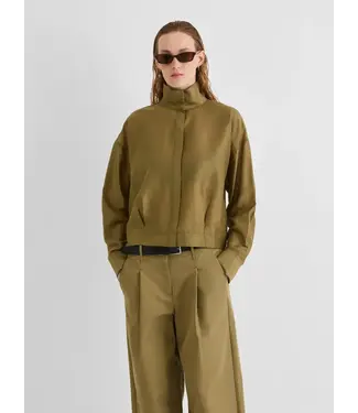 Rouge Edit ROUSTINA L/S HIGH NECK SHIRT