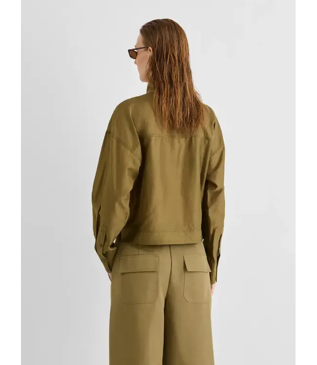 Rouge Edit ROUSTINA L/S HIGH NECK SHIRT