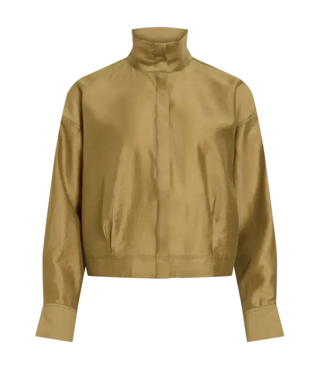 Rouge Edit ROUSTINA L/S HIGH NECK SHIRT