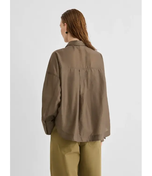 Rouge Edit ROUALININA MAE L/S OVERSIZED SHIRT