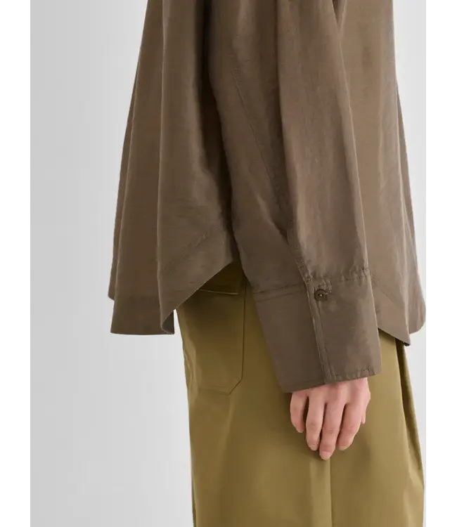 Rouge Edit ROUALININA MAE L/S OVERSIZED SHIRT
