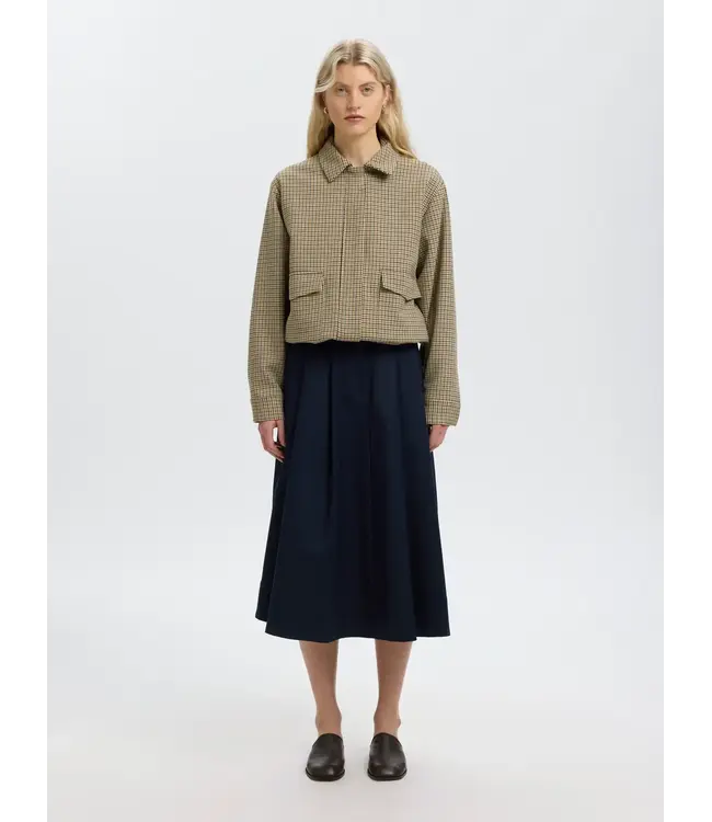 Selected Elara Relaxed Bomber Jacket