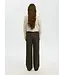 Selected RITA MW WIDE PANT MEL NOOS