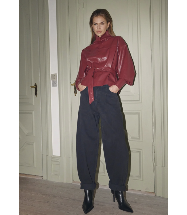 Co’Couture GittCC Funnel Neck Blouse