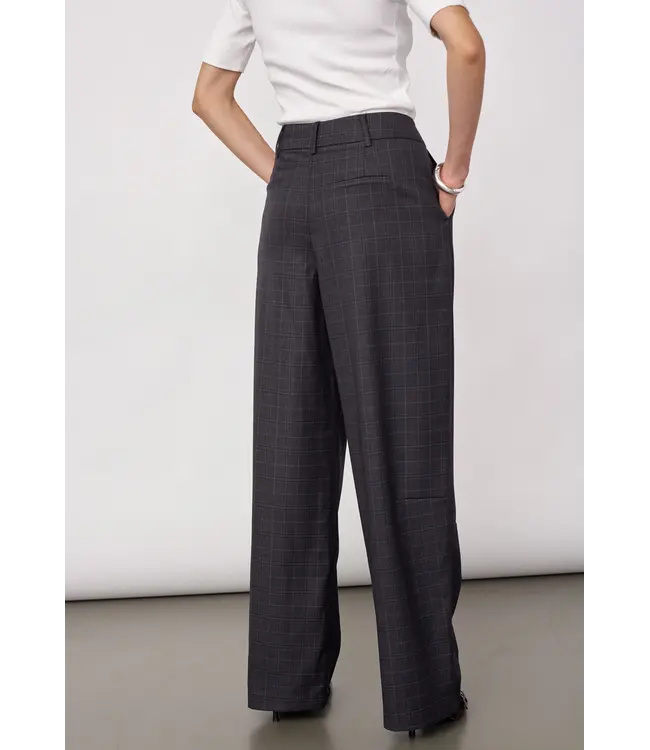 Co’Couture EloraCC Check Barrel Pant