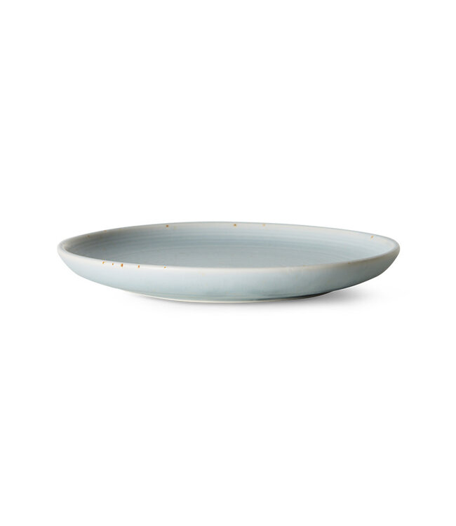 HKliving Chef ceramics: side plate - soft blue