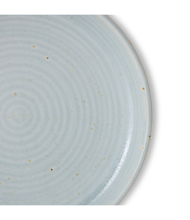 HKliving Chef ceramics: side plate - soft blue