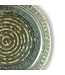 HKliving Chef ceramics: deep plate M - rustic green