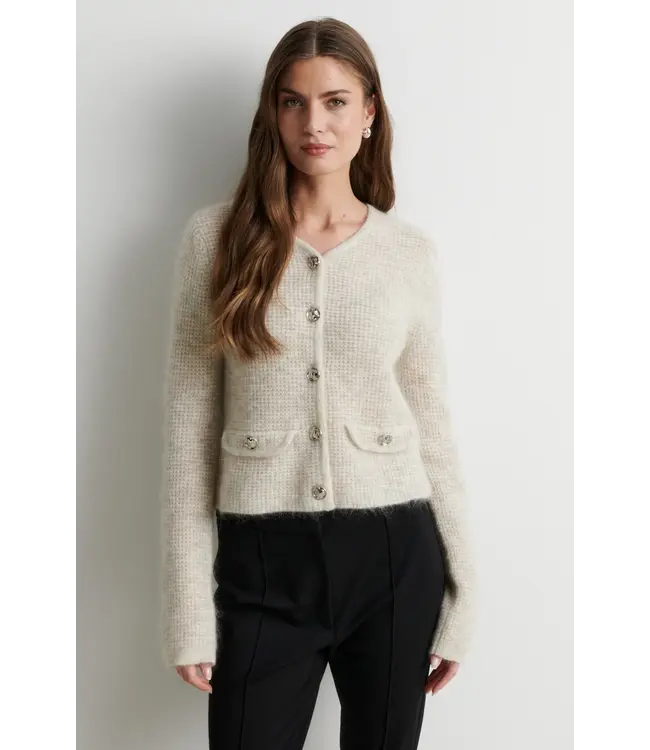 Second Female Andrea Knit Structure Cardigan