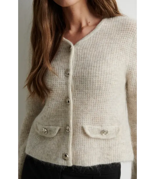 Second Female Andrea Knit Structure Cardigan