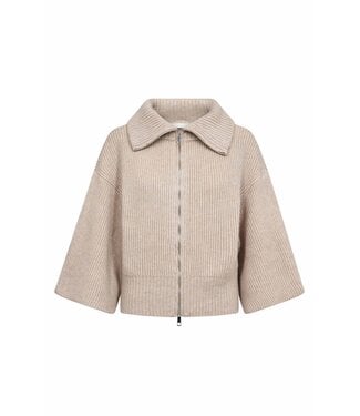 Co’Couture RowCC Zip SS Knit