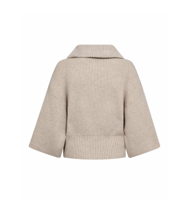 Co’Couture RowCC Zip SS Knit