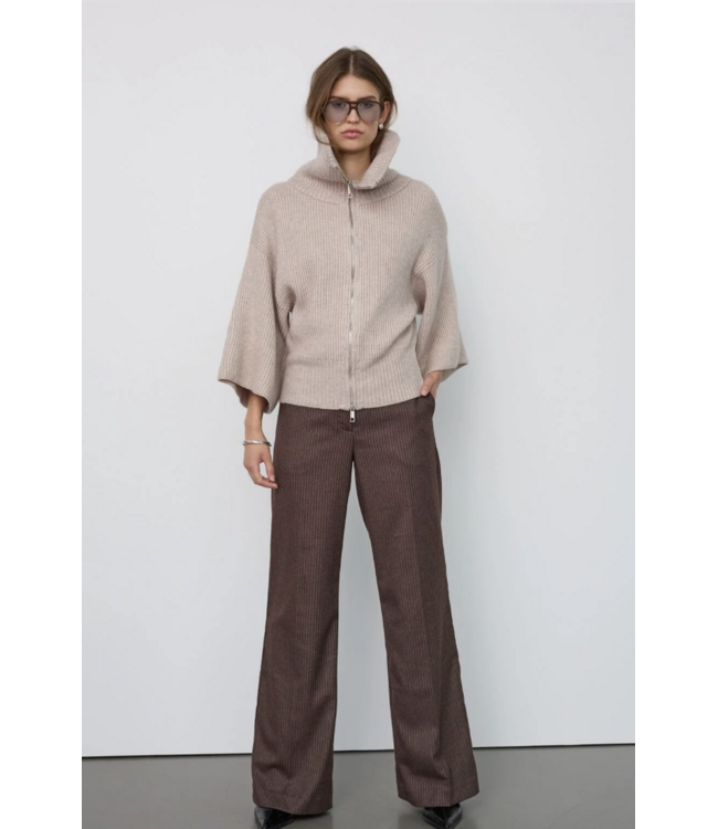 Co’Couture RowCC Zip SS Knit
