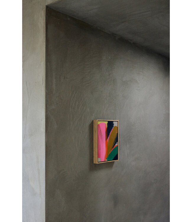 HKliving Framed artwork, bright lights (25x31cm)