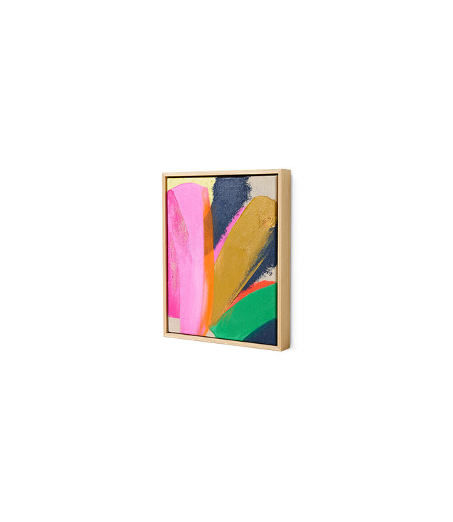 HKliving Framed artwork, bright lights (25x31cm)