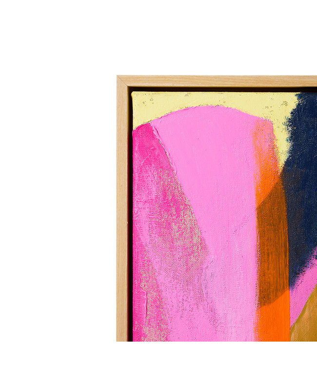 HKliving Framed artwork, bright lights (25x31cm)
