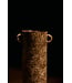 HKliving Long vase reactive brown