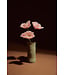 HKliving Long vase mud brown