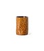 HKliving Rugged vase burnt caramel