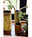 HKliving Long vase melting brown