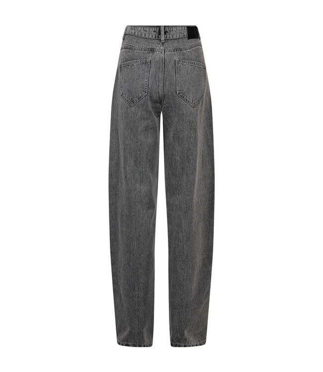 Haute L'Amitié Flip Barrel Grey Tall Jeans